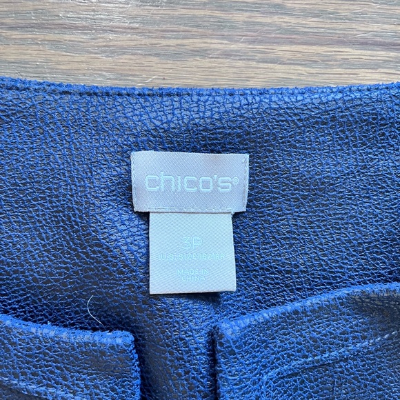 Chico’s Open Front Jacket Size 3P - Picture 2 of 6